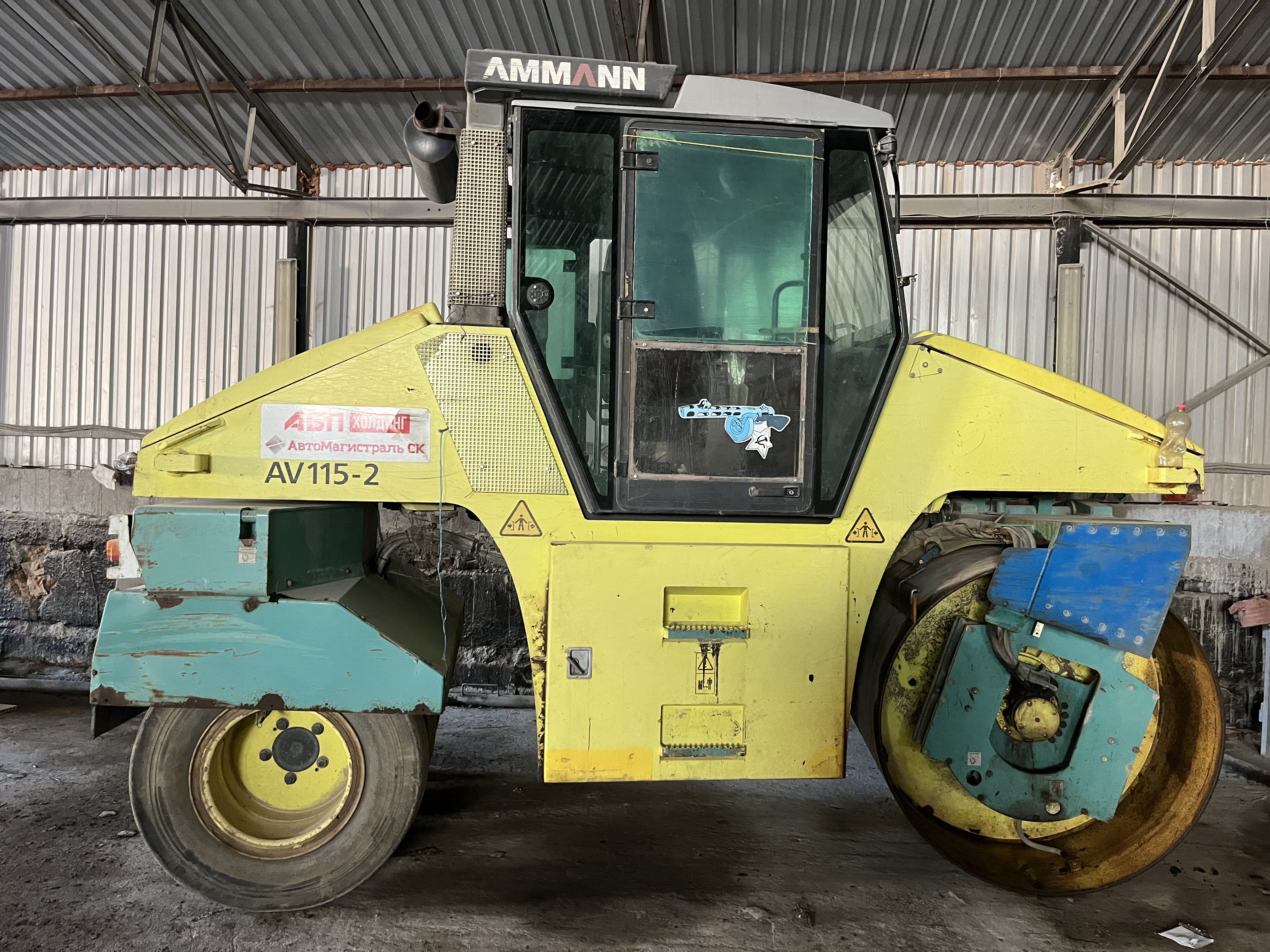Каток дорожный марки Ammann AV 115-2K, год выпуска 2011, адрес: Ставропольский край, г. Ессентуки, ш. Боргустанское, 6А