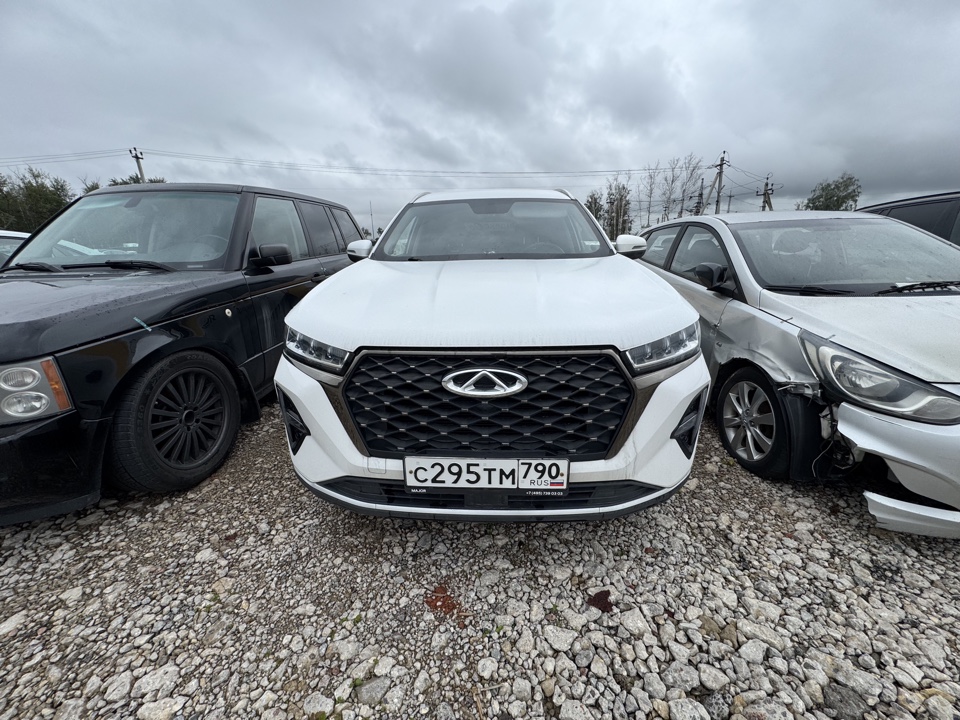 АМТС CHERY TIGGO7 PRO MAX, 2023гв, г/н С295ТМ790, цвет белый-желтый-серый, VIN LVVDB21B2PD753870