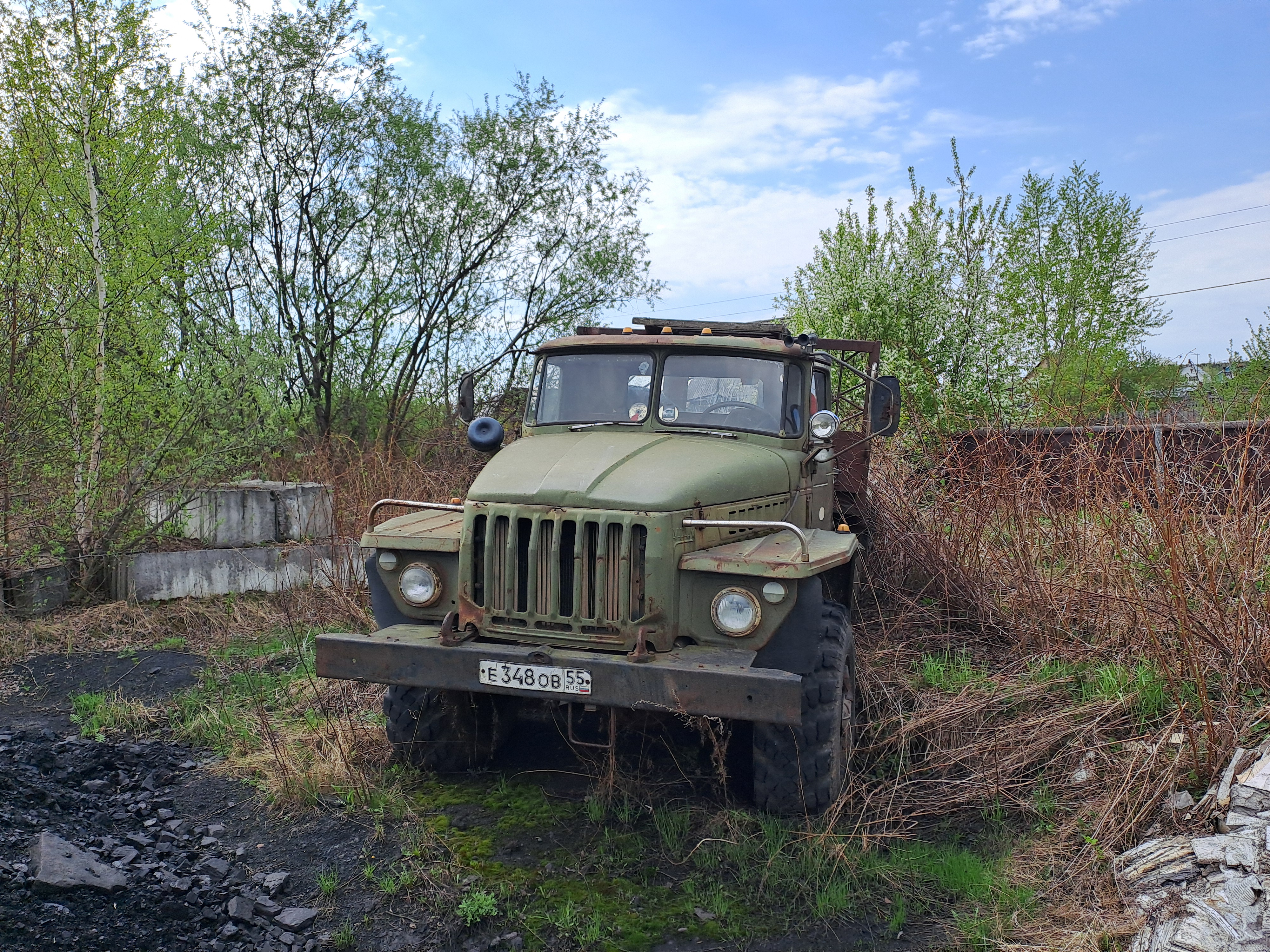 Автомобиль Урал 4320, 1992 года выпуска, двигатель № 031925, шасси (рама) № 0205090, цвет зеленый, регистрационный знак Е 348 ОВ