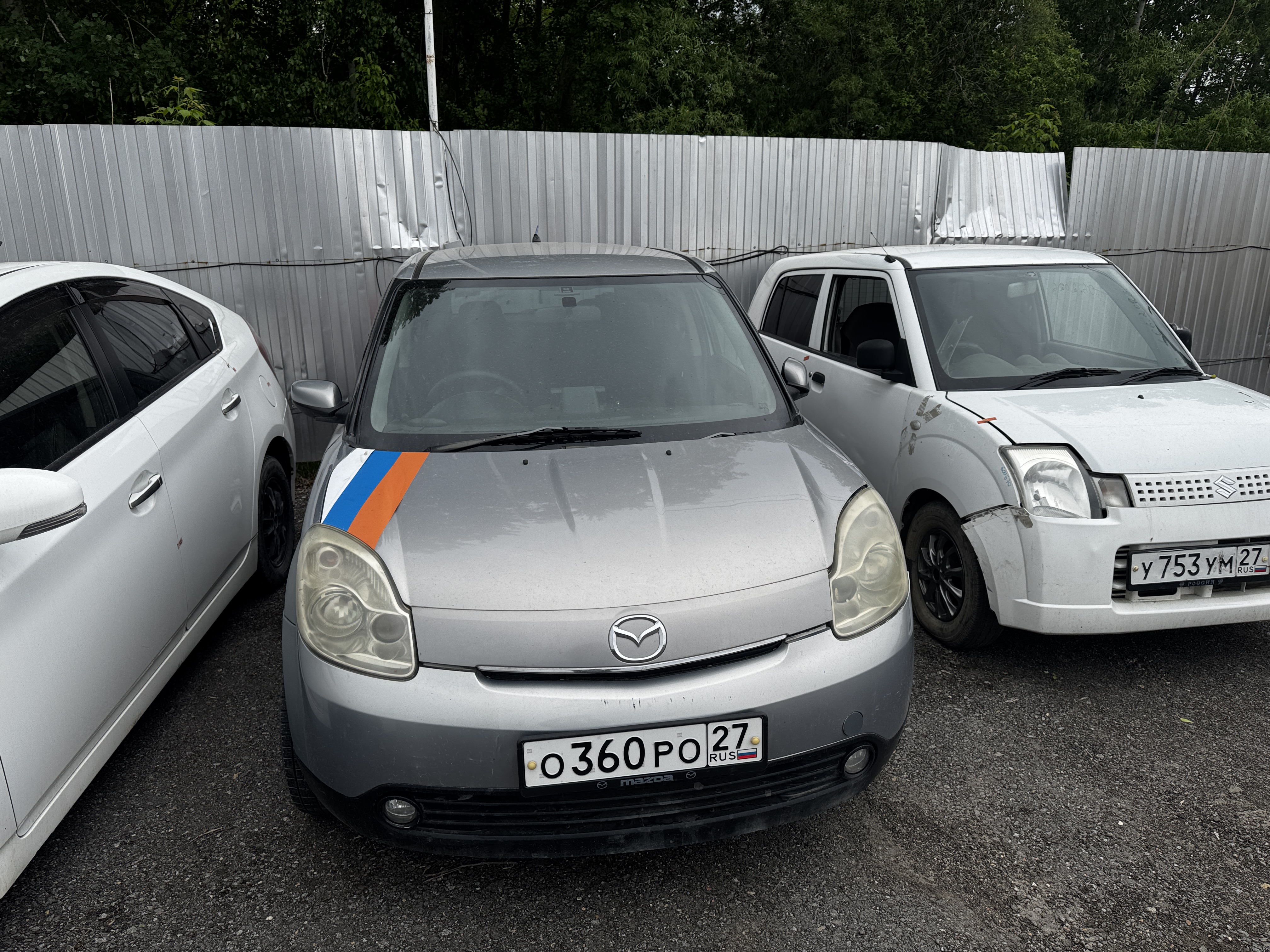 Автомобиль марки Mazda Verisa, г/н О360РО27, № кузова DC5R102309