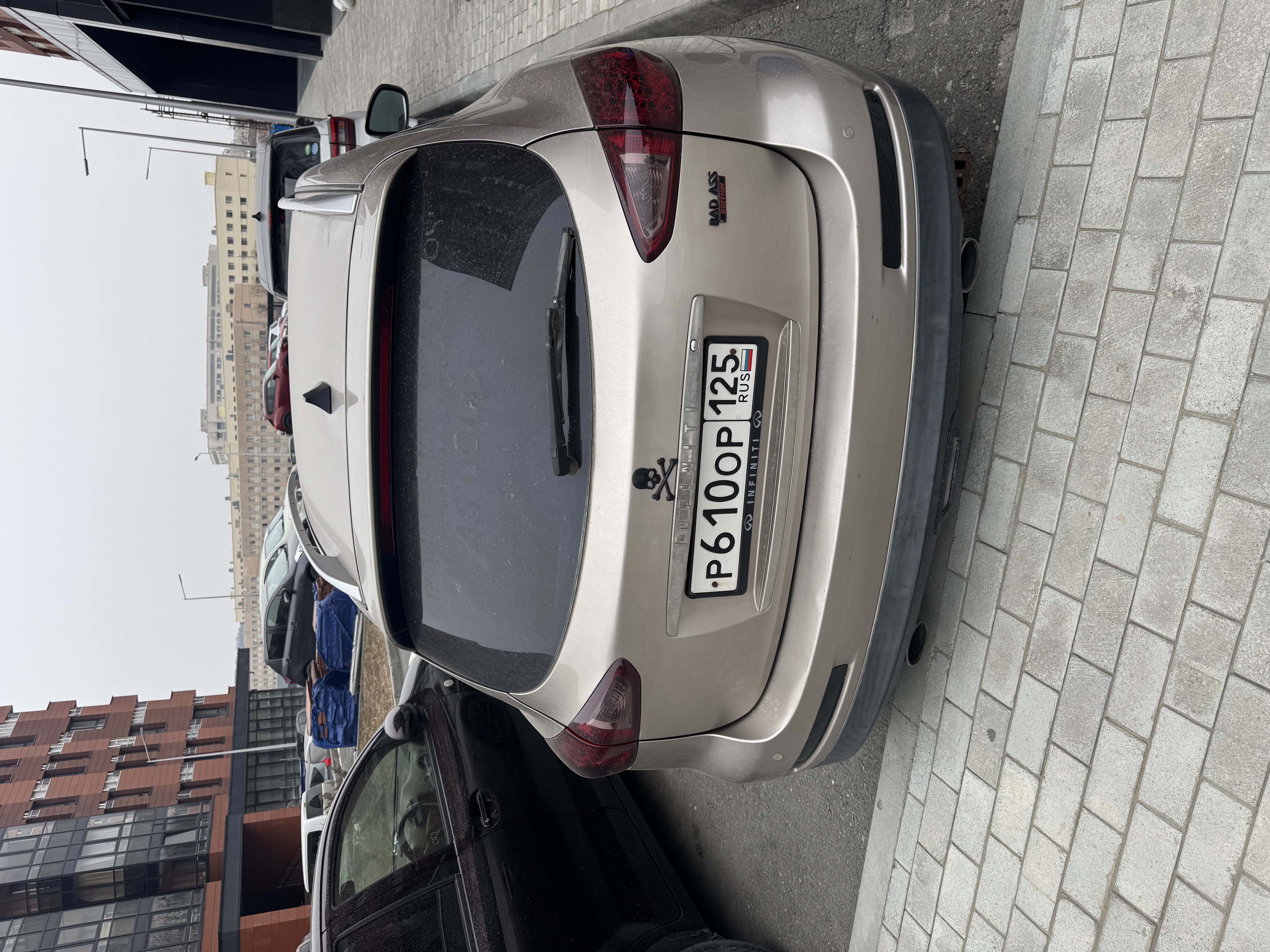 АМТС Инфинити ЕХ35 Элит, г.в.2008, г/н Р610ОР125, VIN JN1TANJ50U0400155, №кузова JN1TANJ50U0400155, №двиг. 677774С, соб-к Рощин В.А.