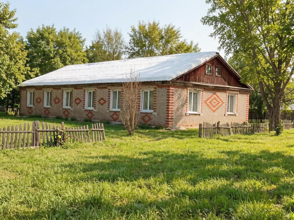 Здание площадью 150 кв. м одновременно с земельным участком по адресу: Курганская область, Звериноголовский муниципальный округ, с. Круглое, ул. Рабочая, д. 20.