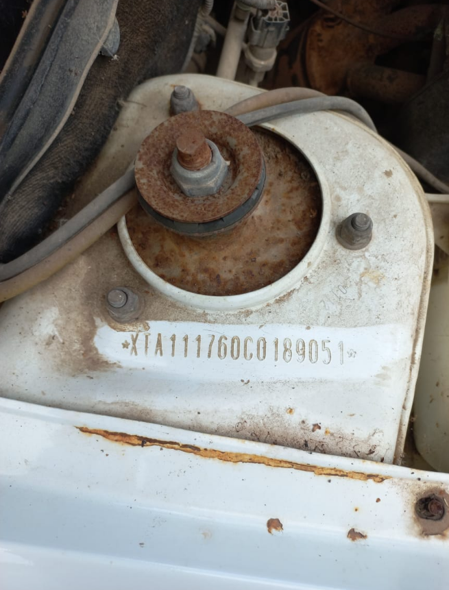 Lada 111760 KALINA, г/н Н828КР102 RUS, vin XTA111760C0189051