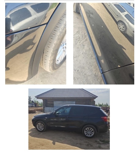 Легковой автомобиль BMW X3 XDRIVE 28I, 2011 года выпуска, государственный номер В727НТ18, идентификационный номер (VIN) X4XWX59470LV38155, № двигателя 02467764, рабочий объём двигателя – 2996 куб. см, мощность двигателя 260 л.с., 191,18 кВт