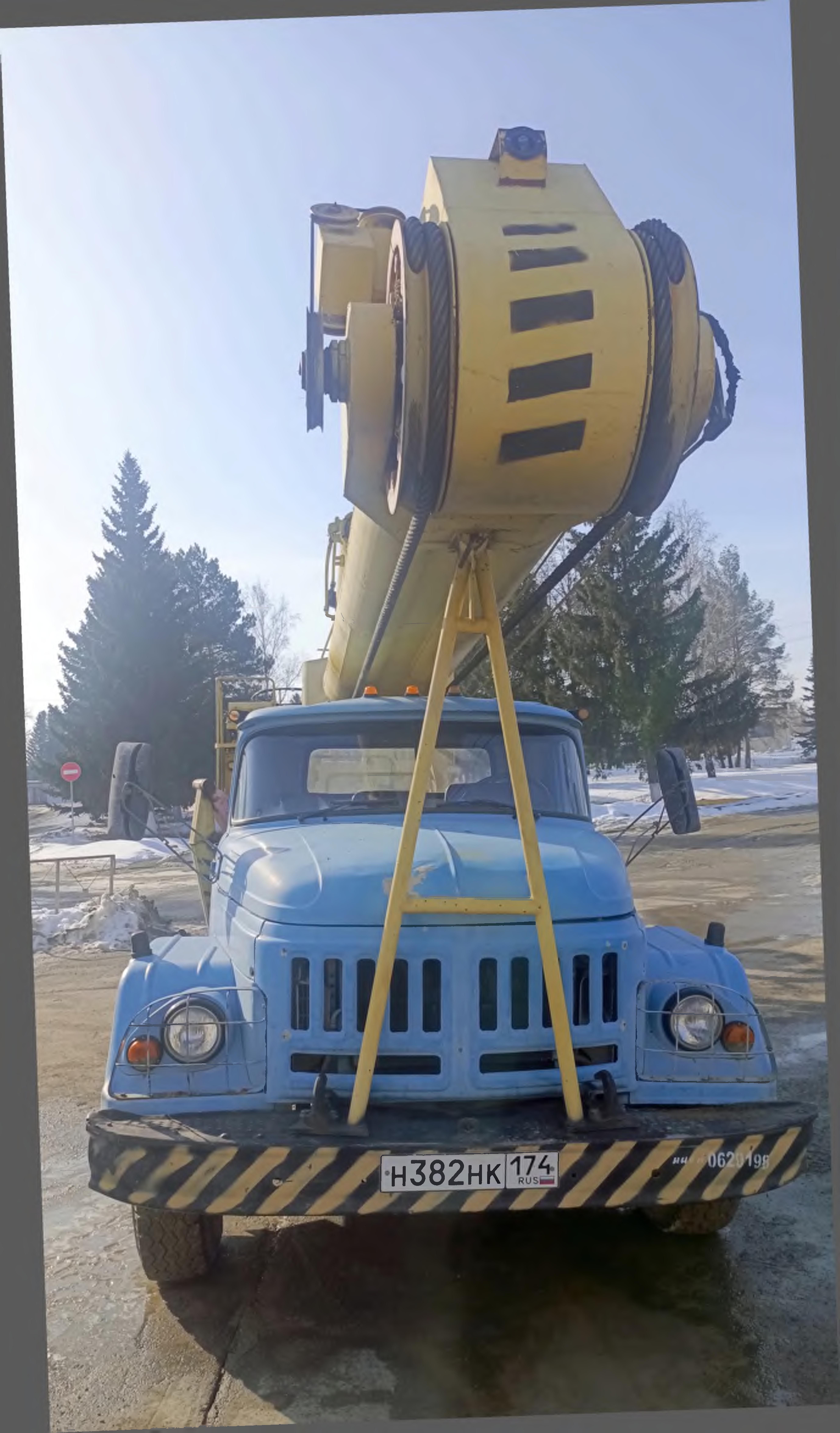 Подъемник стреловой самоходный 482218 ПСС-121.18Э регистрационный номер Н382НК174