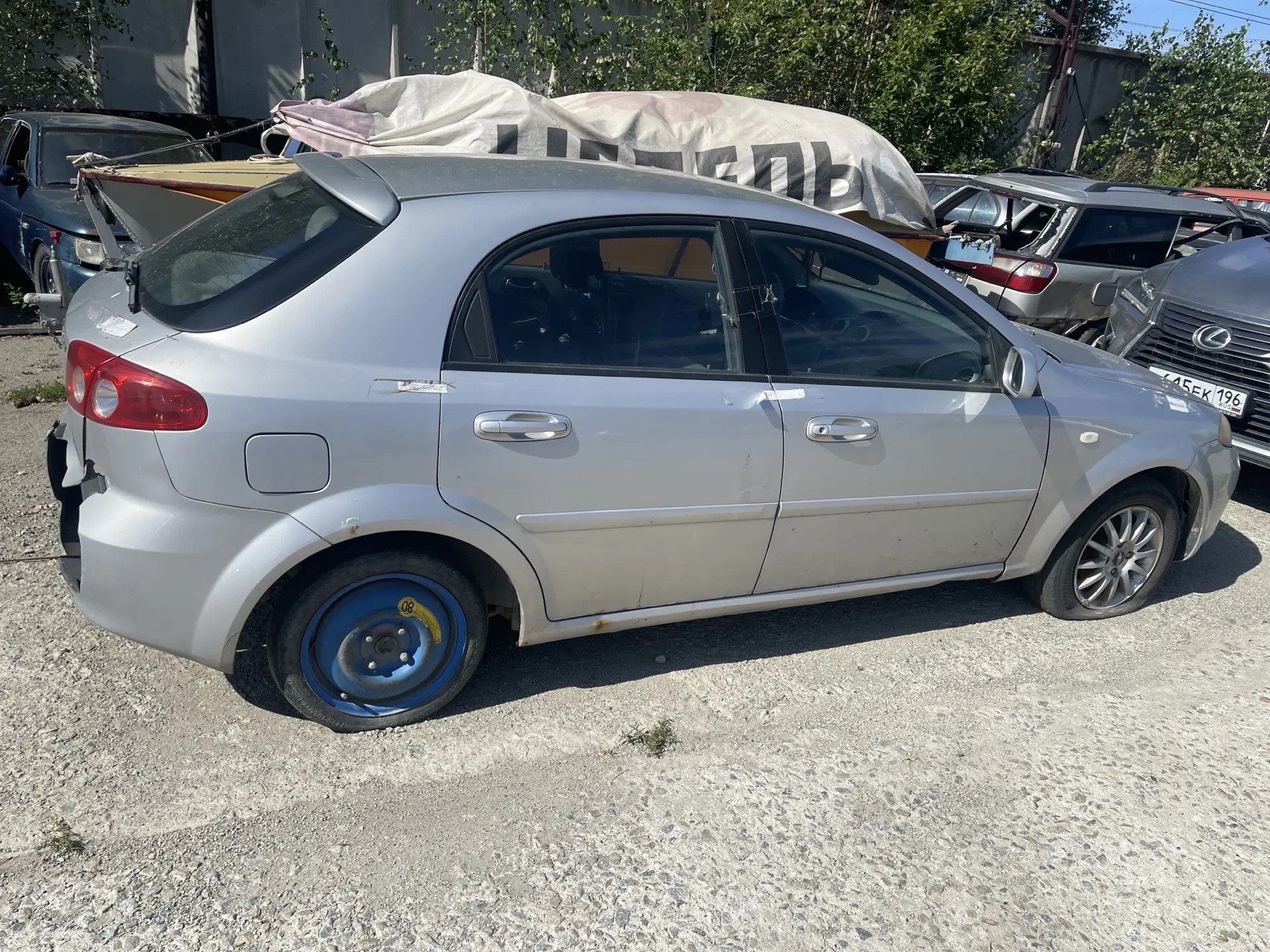 Автомобиль Шевроле Лачетти г.н. Р 379 КВ 196, 2005 г. в.. VIN KL1NF486J6K271592