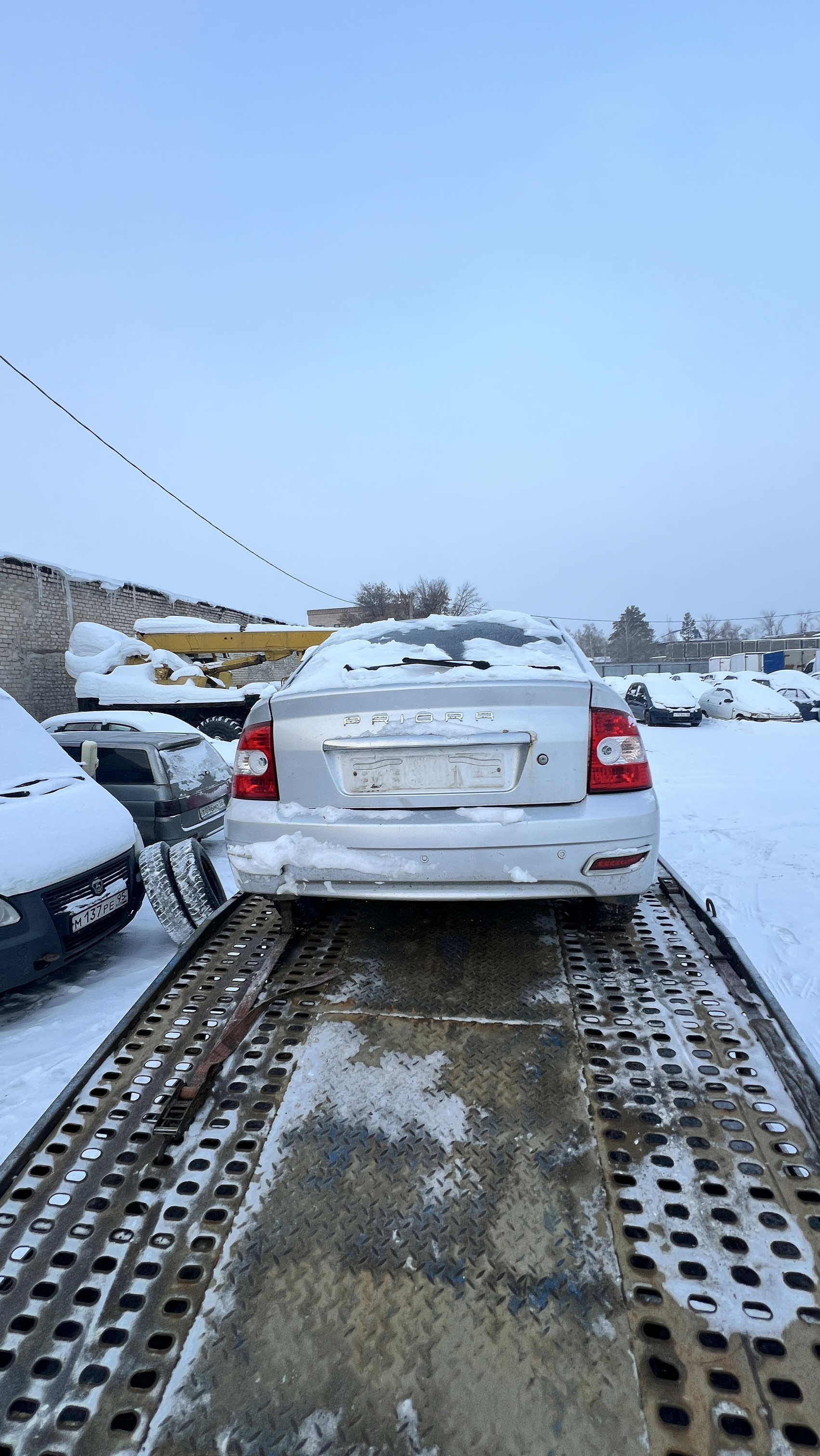 Автомобиль Лада Priora, 2008 г/в, г/н А 249 РА 156, серебристого цвета VIN XTA21723090046611