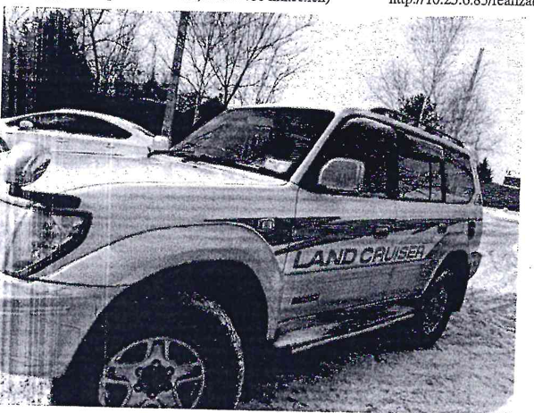 АМТС Тойота Land Cruiser Prado, г.в. 1999, г/н С088ХН25, №шасси (рамы) KZJ950143342, №двиг. 0716166, соб-к Аверьянов С. А.