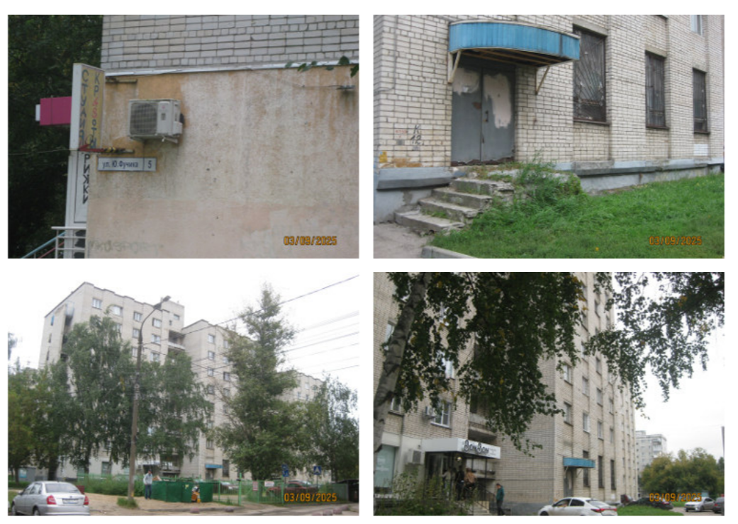Нежилое помещение П6 г. Нижний Новгород, Автозаводский район, ул. Юлиуса Фучика, дом 5