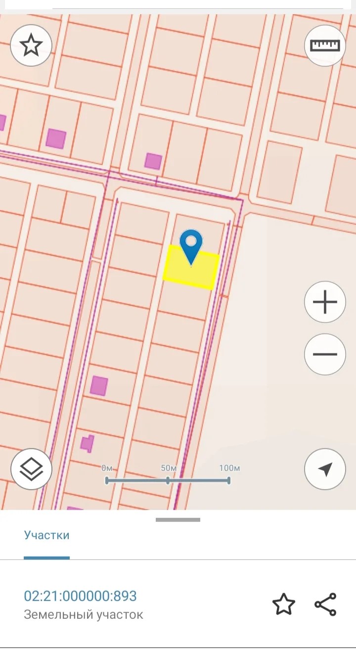 Земельный участок с кадастровым номером 02:21:000000:893