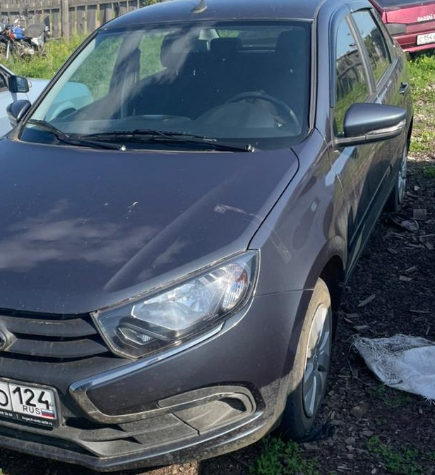 Автомобиль LADA GRANTA г/н  Н780СО124, 2022г, комплектность и состояние  не проверялась данное имущество обращено в доход государства, (Документы и ключи отсутствуют) Находится в Богучанском районе Автомобиль находится в залоге у банка