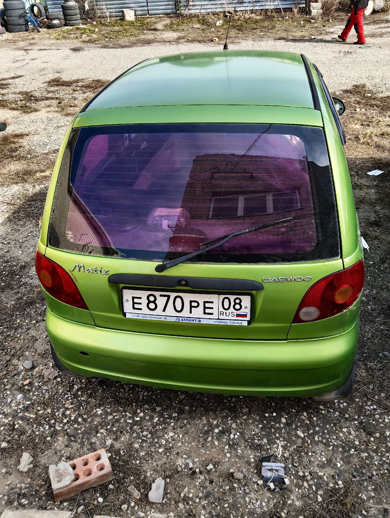 автомобиль марки «Daewoo» модели «Matiz» с государственным регистрационным знаком Е 870 РЕ 08, идентификационный номер VIN XWB4A11BD7A088934