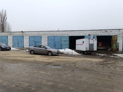 Гараж на 10 боксов, мастерская