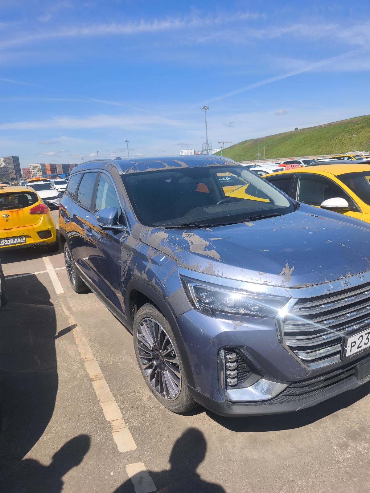 АМТС JETOUR X90PLUS 2023 г.в., г/н P238PO797, цвет серый, VIN HJRPBGGBXPF116897