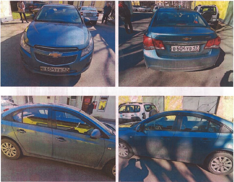 автомобиль легковой CHEVROLET KLIJ CRUZE 2013 г.в.