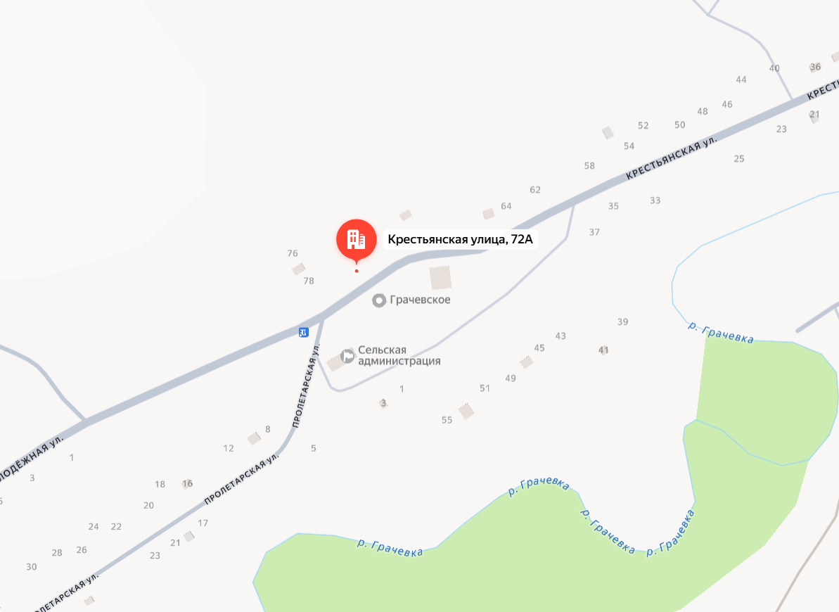 Нежилое одноэтажное здание магазина, 22 кв.м., кадастровый номер: 56:16:0601001:386, адрес: Оренбургская обл., Курманаевский р-н, с. Грачевка, ул. Крестьянская, д. 72а и земельный участок, 36 кв.м., кадастровый номер: 56:16:0601001:249