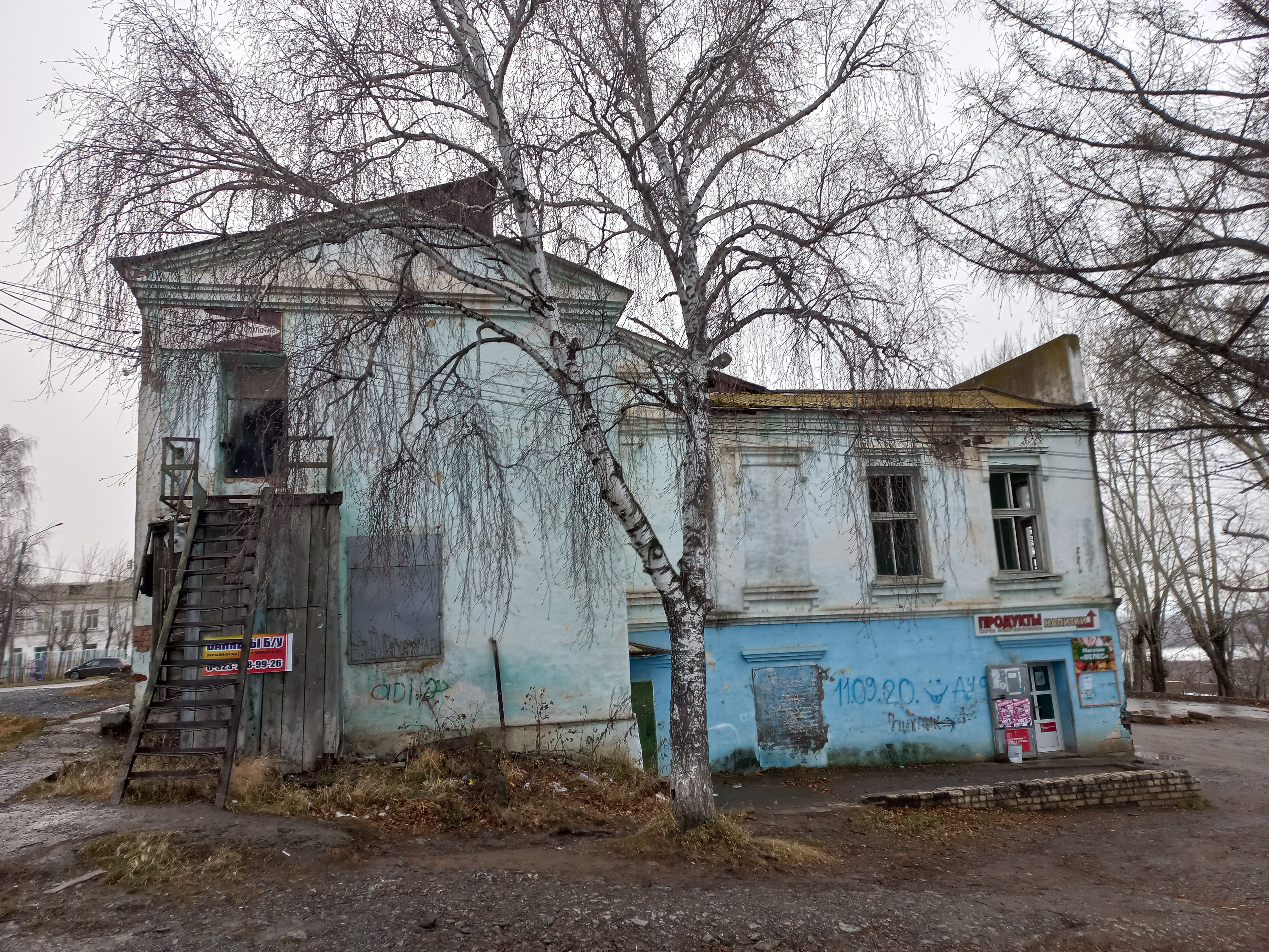 Нежилые помещения г. Ачинск, р.п. Мазульский  ул.Чернявского (ул. Ленина), 4, пом. 1,4,5,6