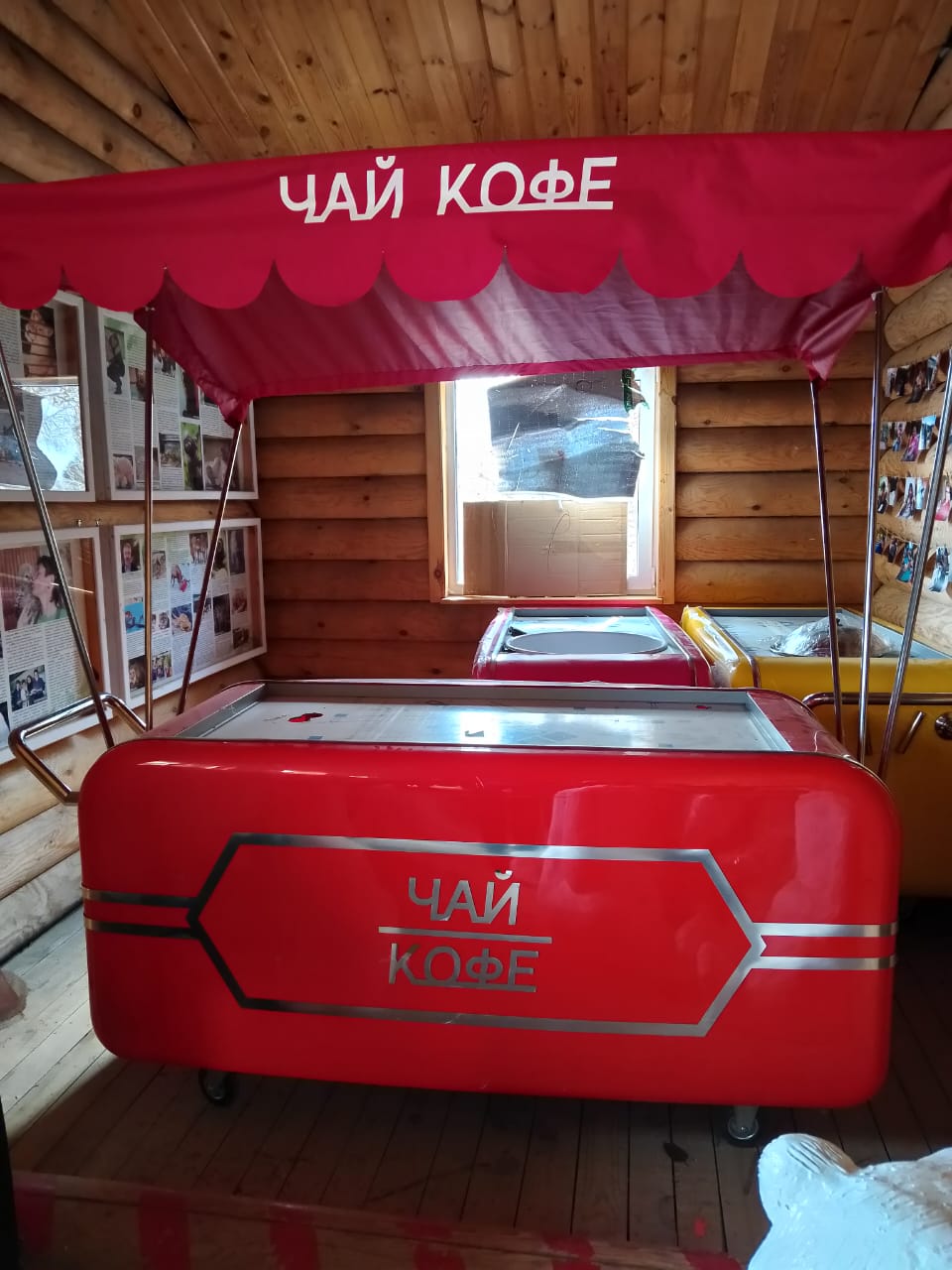 Торговая тележка "Чай Кофе"