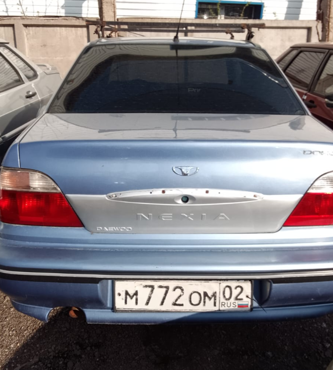 Автомобиль марки ДЭУ НЕКСИЯ гос. знак M772OM02, VIN XWB3D31UD6A095018