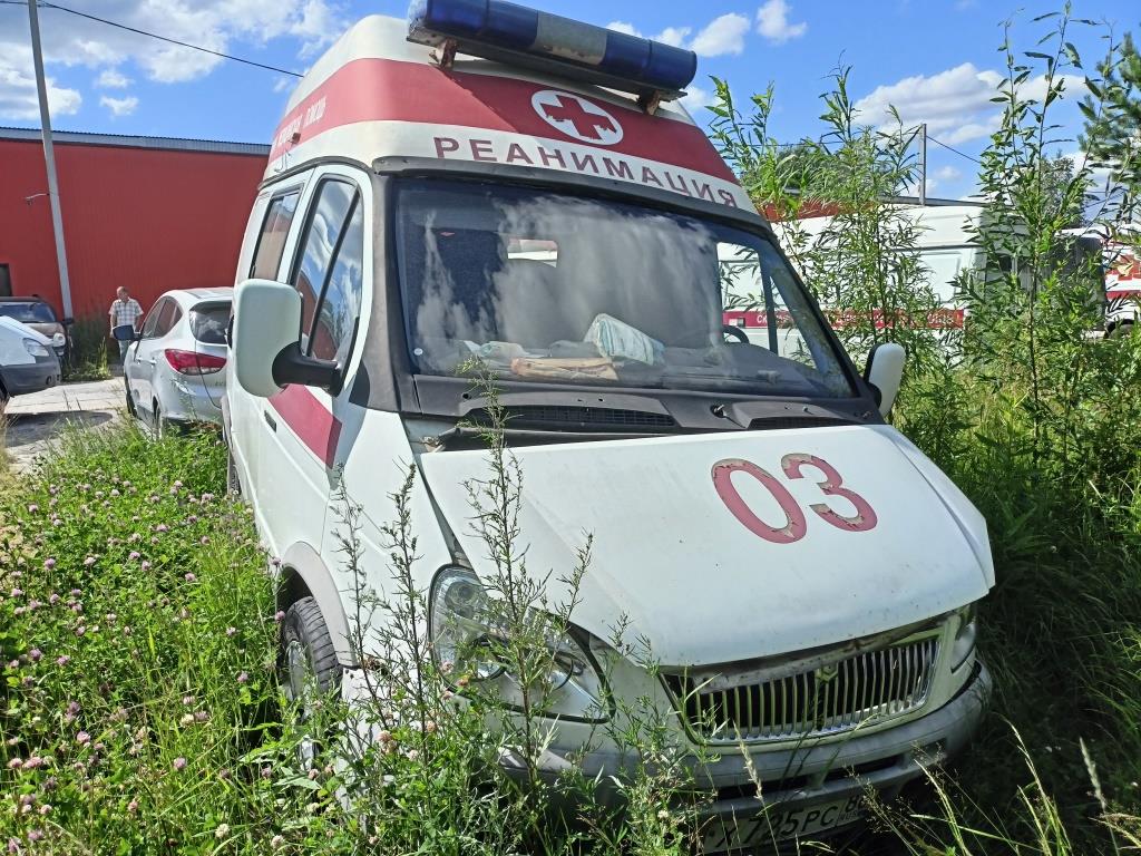 Транспортное средство Автомобиль скорой медицинской помощи 221721, 2007 года изготовления, идентификационный номер (VIN) Х9N22172170001954