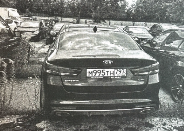 АМТС КИА JF Оптима, 2017 г.в., VIN XWEGW413BH0003040