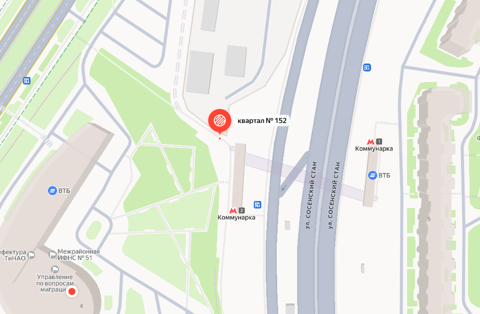 Нестационарный торговый объект "Тележка" по адресу: г. Москва, район Коммунарка, ул.Сосенский Стан, вблизи д.4, специализация "Мороженое", общей площадью 2,5 кв. м