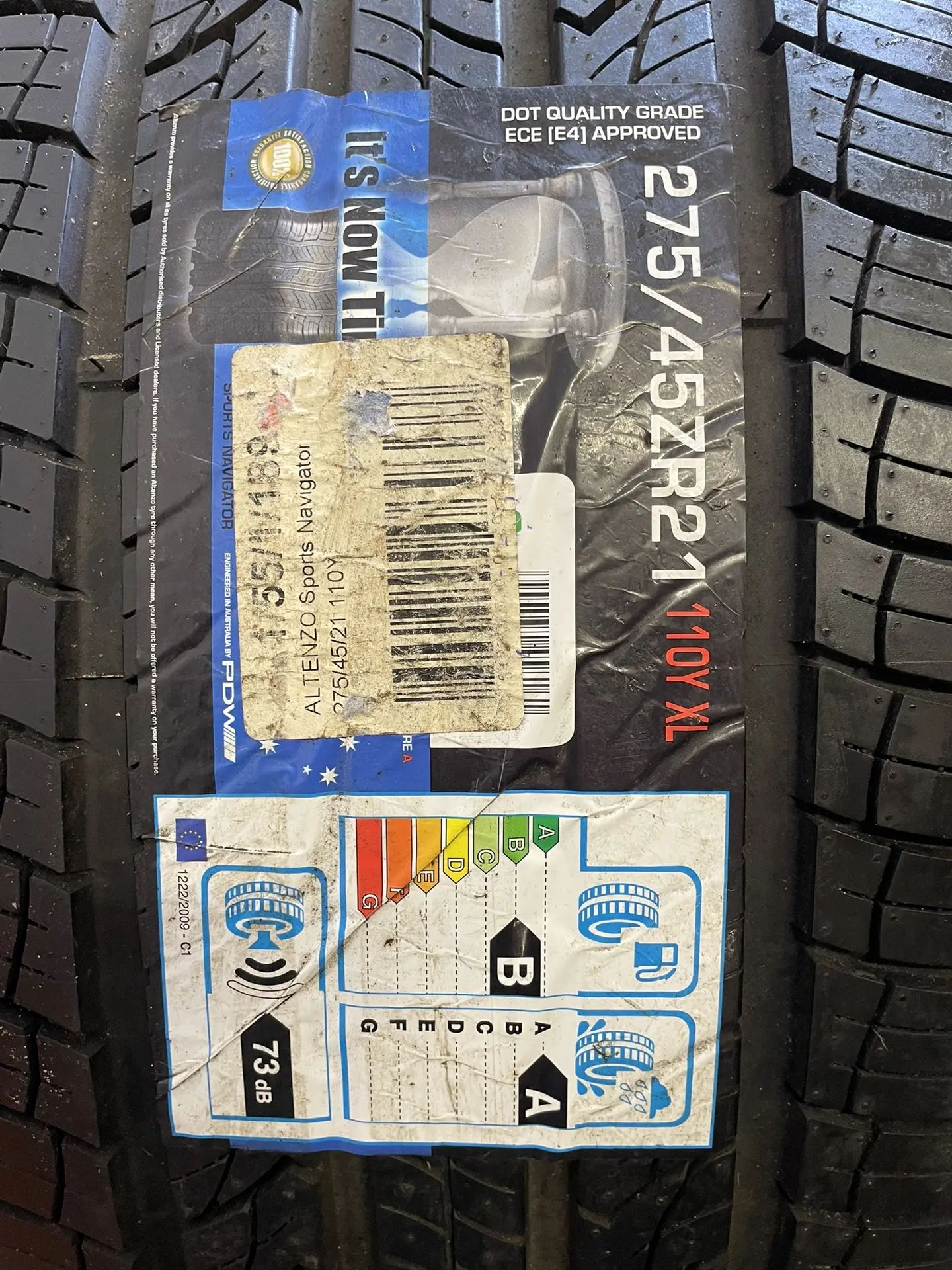 Автомобильная летняя шина Altenzo Sport Navigator 275/45 R21