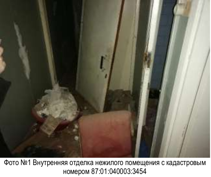 Помещение с кадастровым номером 87:01:040003:3454