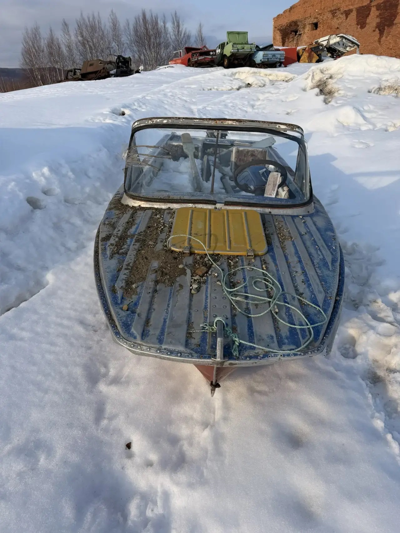 Лодка с мотором