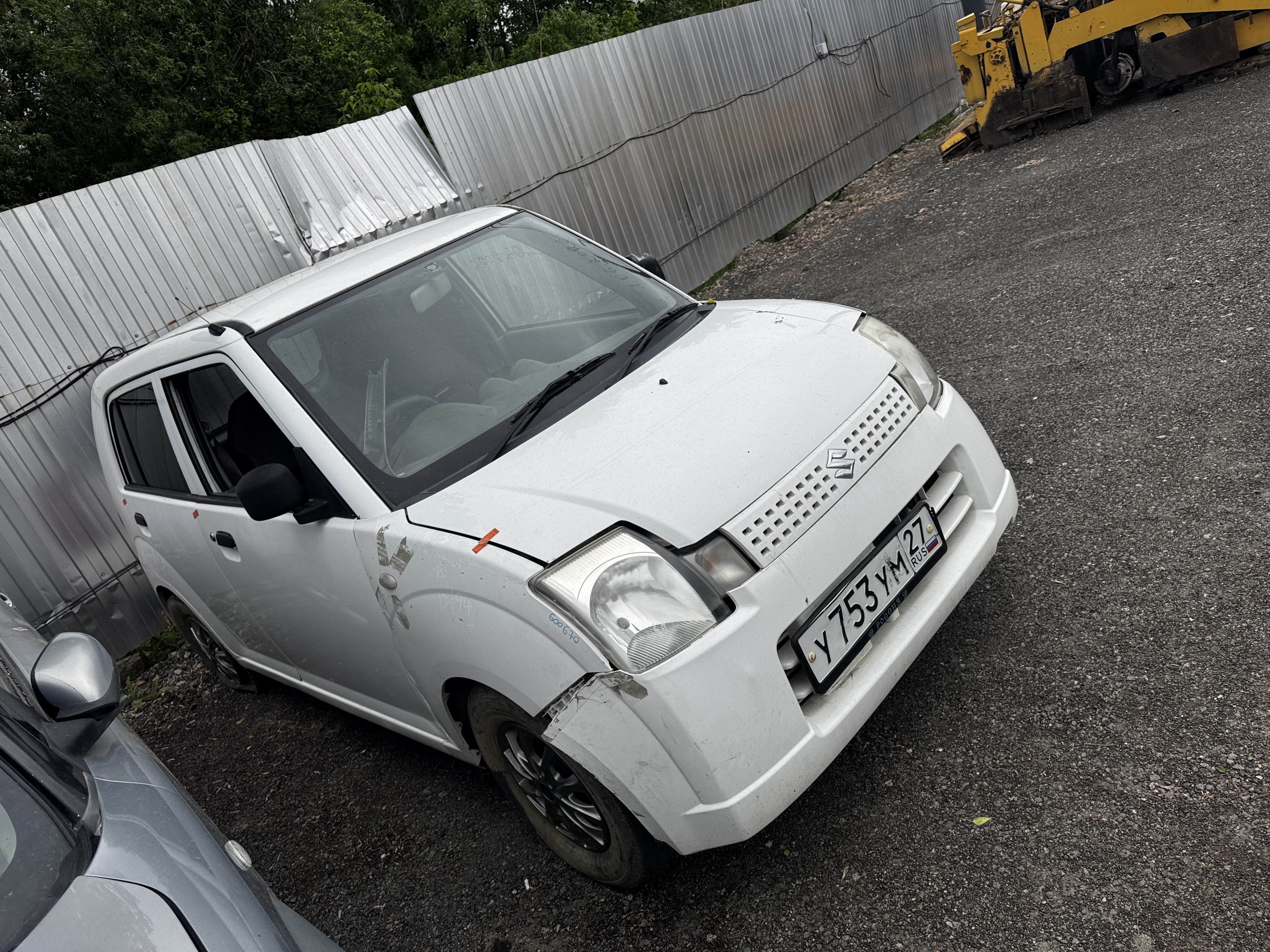 Автомобиль марки SUZUKI ALTO, г/н У753УМ27 ,2009 г.в., № кузова НА24V196907,  цвет белый