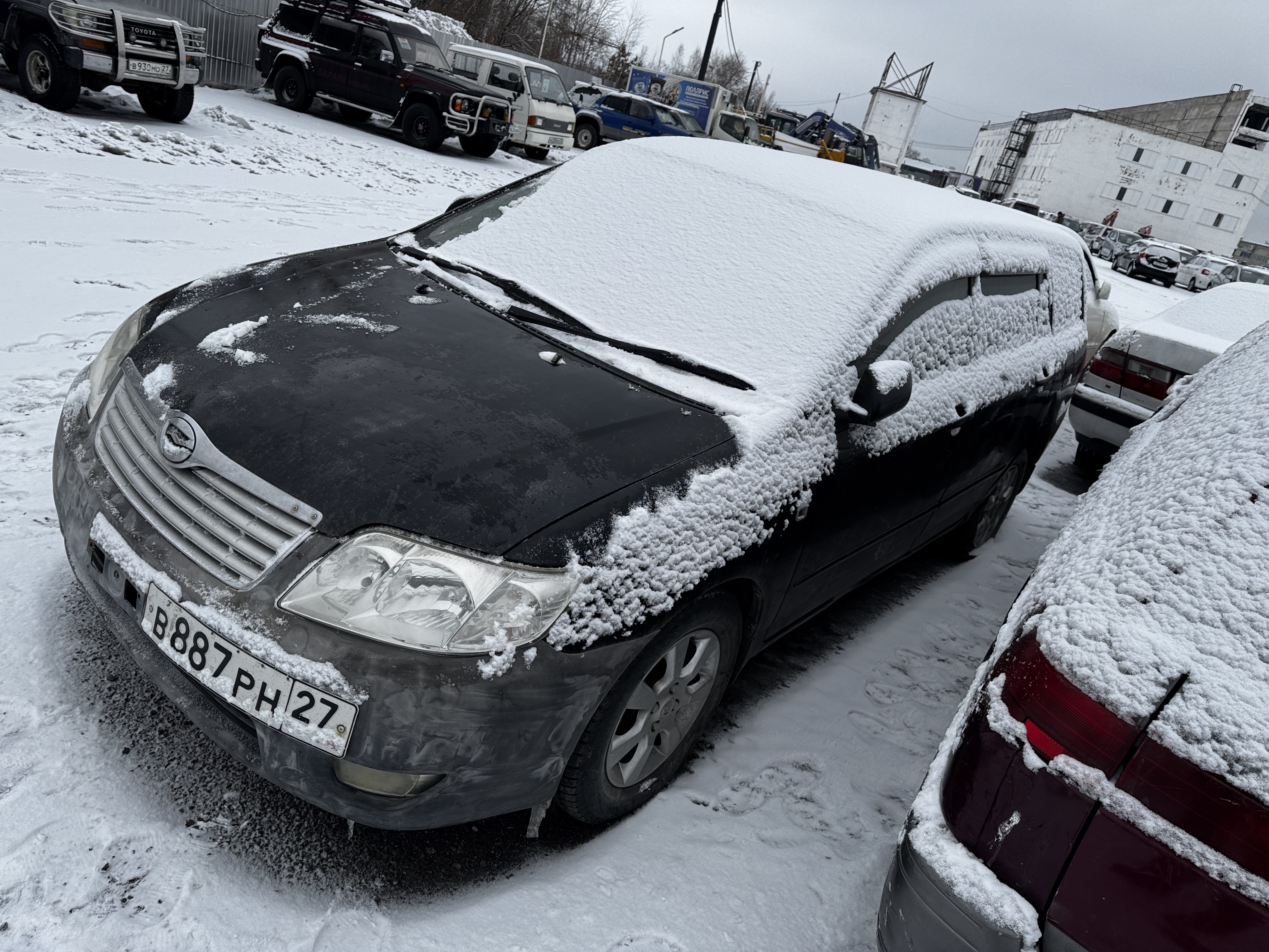 Автомобиль марки Toyota Corolla Filder, г/н B887PН27 , № кузова NZE 1240047182