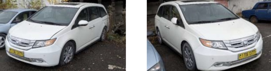 Автомобиль HONDA ODYSSEY, год выпуска не установлен, VIN: 5KBRL5860FB702822.