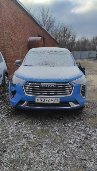 АМТС HAVAL JOLION, г.н. М987ОР 21 голубого цвета, поврежден бампер, отсутствует зеркало справа, отсутствует стекло со стороны водителя,  (21-008838):