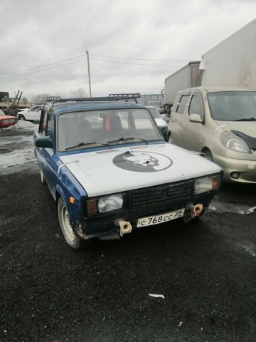 Автомобиль "ВАЗ 2107" гос.номер С768СС 38