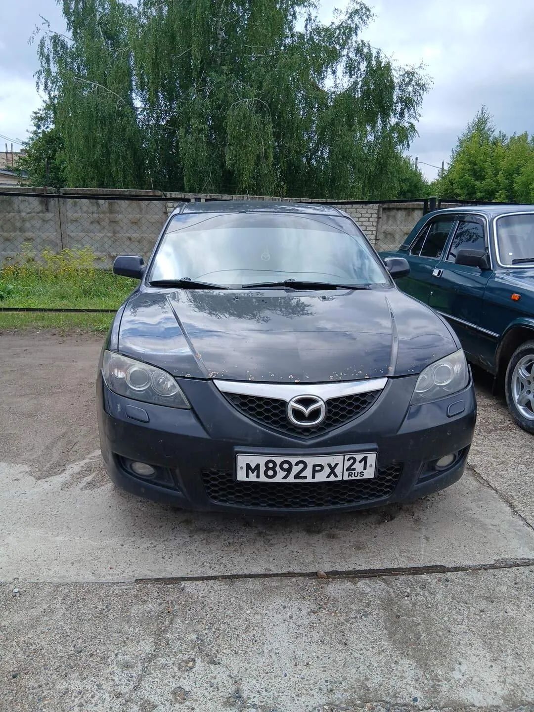 АМТС MAZDA 3, г/н М892РХ21, VIN JMZBK12F671529213, 2006 г.в., черного цвета