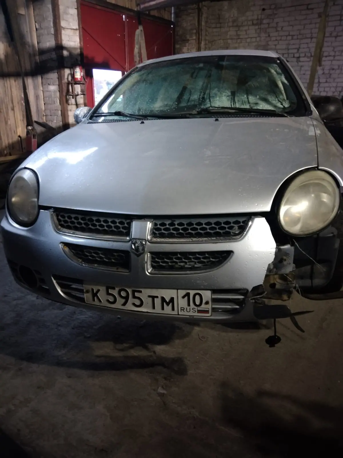 Додж неон, г.н. К595ТМ10, 2004 г.в VIN 1B3ES26C54D610201