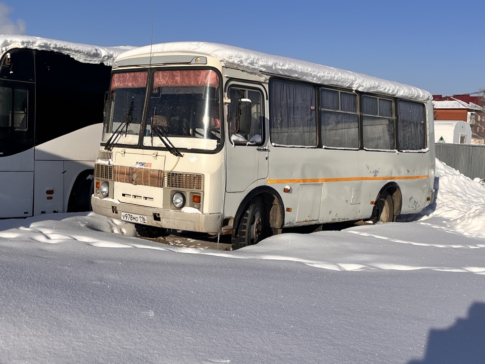 Автобус ПАЗ 32053, 2014 г.в., г/н У978МО116, VIN: X1M3205B0E0004145.