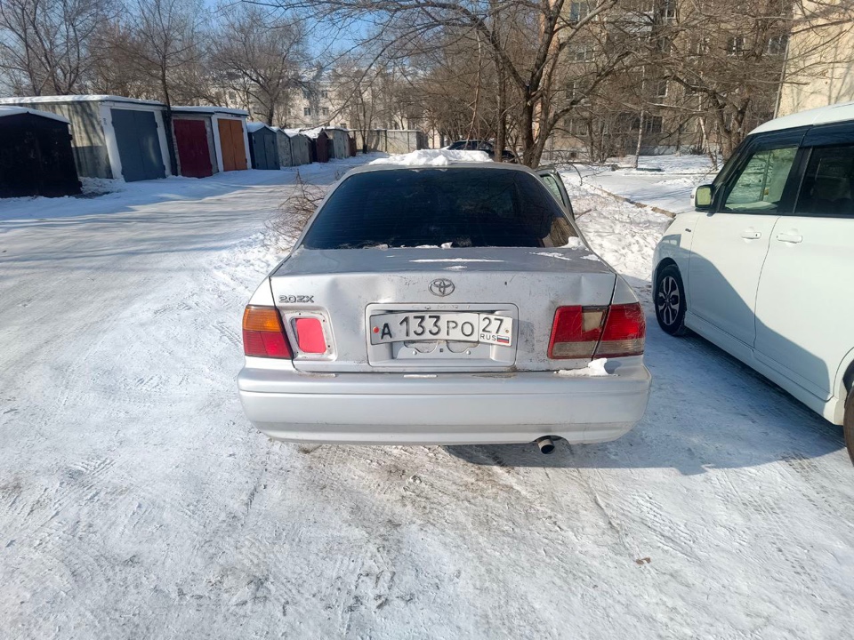Автомобиль марки Toyota Camry , г/н А133РО27 , 1987г.в., По карточке ТС № двигателя 7019837 , № кузова SV410051756 , цвет серый