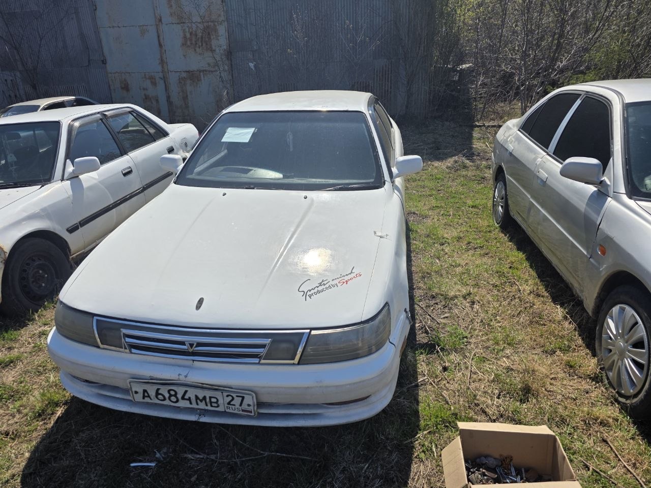 Автомобиль марки Toyota Camry Prominent, г/н A684MB27 ,1993 г.в., № кузова VZV320006382, цвет белый