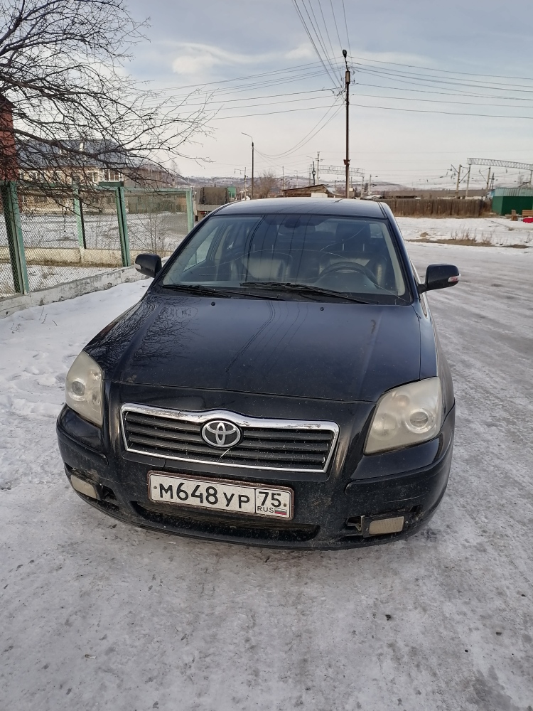 Легковой седан: ТОЙОТА; АВЕНСИС, 2007 г.в., г/н М648УР75, цвет черный, VIN: SB1BJ56L00E106699. ПТС отсутствует. ТС на ходу.
