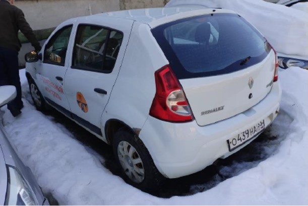 Легковой автомобиль RENAULT SANDERO