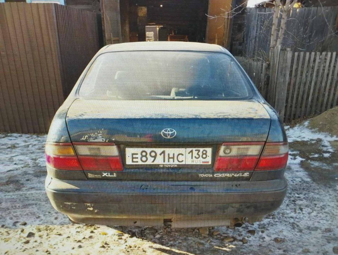 Автомобиль "Тойота Карина", гос. номер Е891НС 138