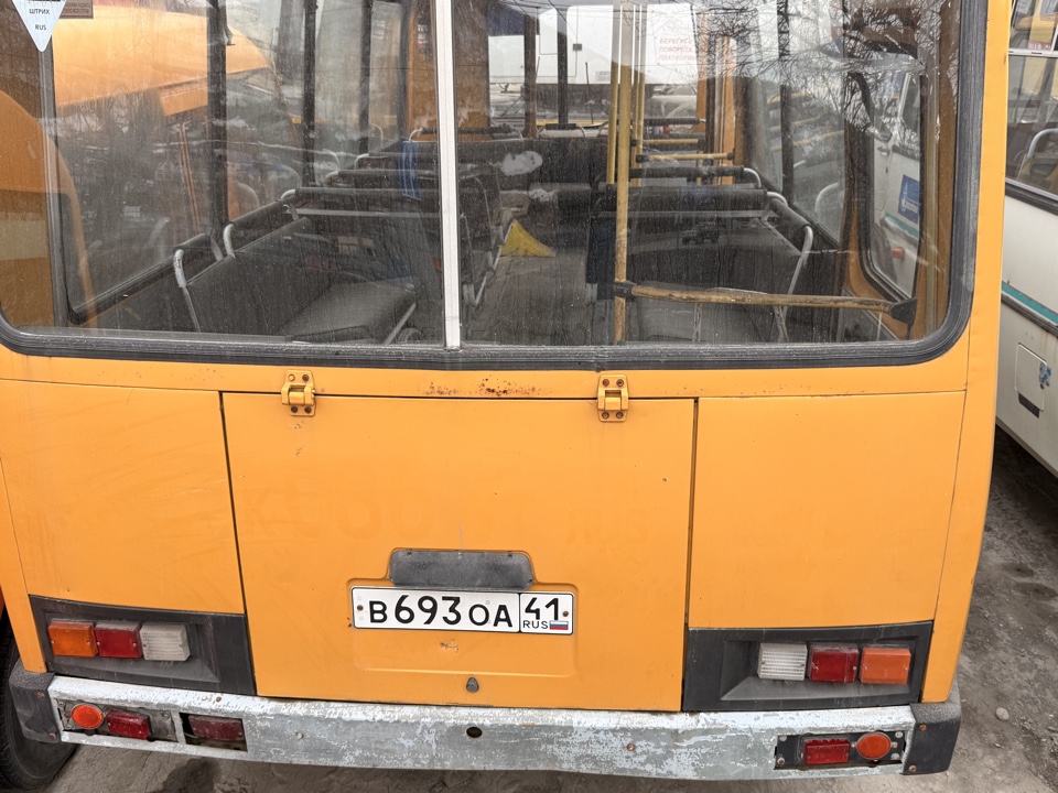 Транспортное средство: ПАЗ 3206-110-60 гос. № В 693 ОА 41 инв.№ 000008655