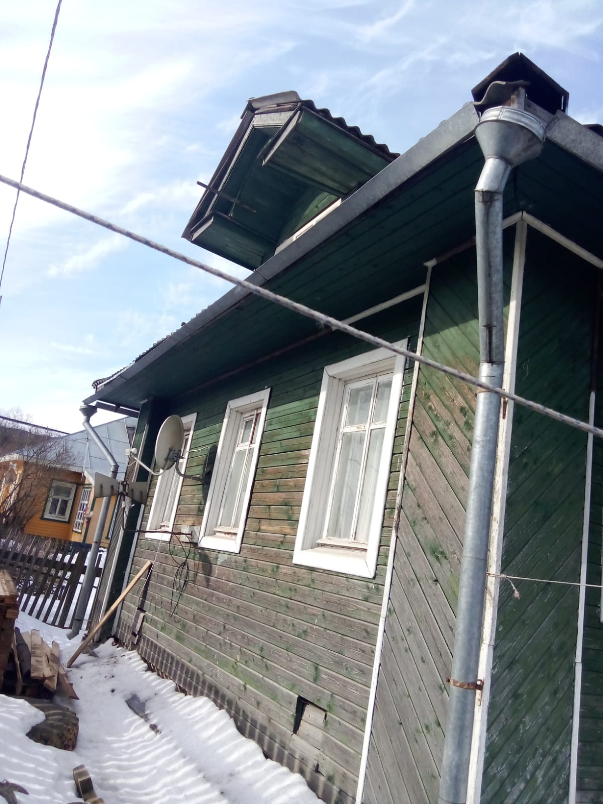 1/3 доля в праве общей долевой собственности на жилой дом (объект индивидуального жилищного строительства) (кадастровый номер 35:24:0102002:272) общей площадью 35,6 кв.м, расположенный по адресу: Вологодская область, г. Вологда, ул. Луначарского, д. 11.