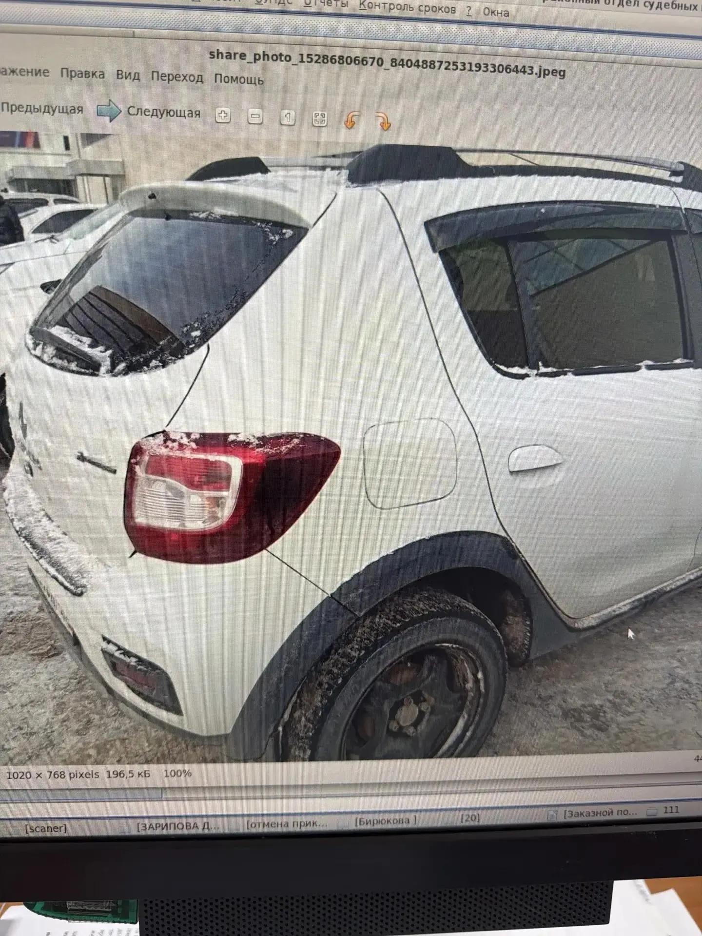 Автомобиль RENAULT SANDERO STEPWAY 5SRLVG, 2024 г.в., г/н А811СК702, идентификационный номер (VINX7L5SRLVG66278215),