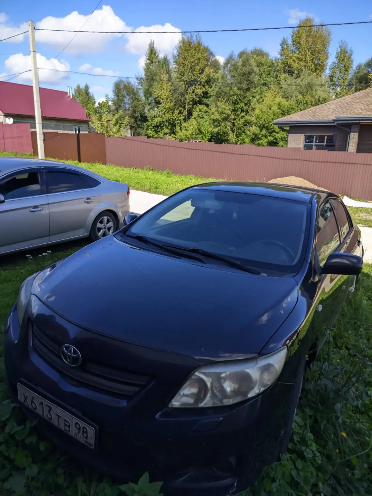 АМТС Тойота Corolla, 2008 г.в., г/н Х613ТВ98, VIN JTNBV58E903535572