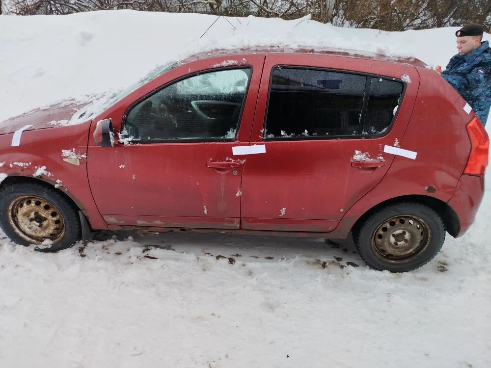 А/м Renault Sandero красного цвета, 2014 г.в., гос. №О594МН 152, VIN X7LBSRB1HEH712300