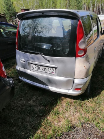 Автомобиль Toyota FunCargo, гос. номер Е200КВ 138
