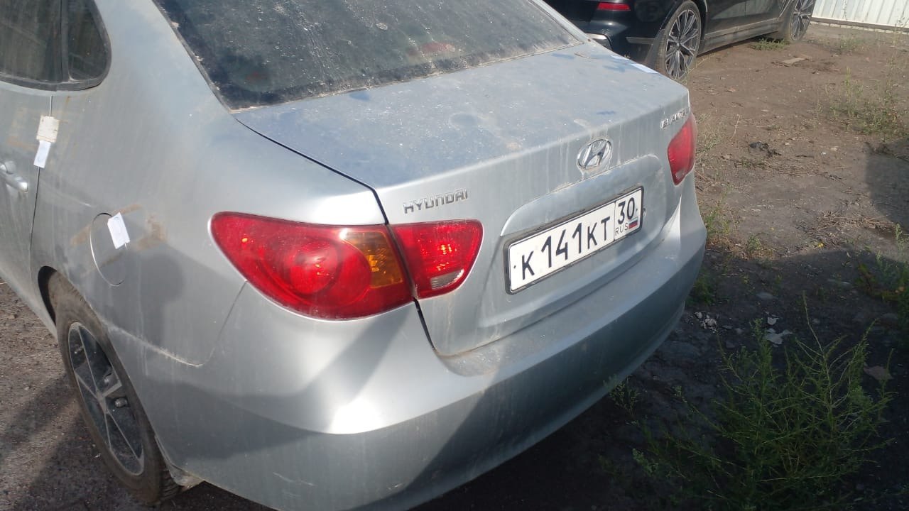 А/м «Хендэ Элантра», г/н К141КТ30, 2007 г/в, VIN KMHDU41DP7U238886. 1 шт