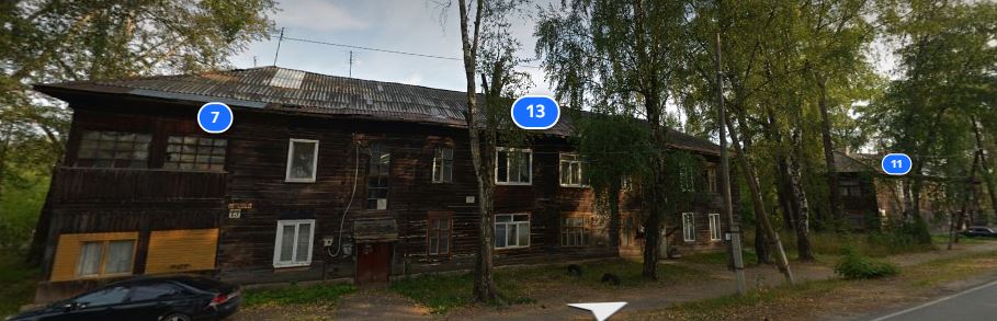 1-комната в квартире (жилое помещение расположено в многоквартирном доме, признанном аварийным и подлежащим сносу или реконструкции в соответствии с Постановлением администрации города Соликамска Пермского края от 13.03.2017 №383-па "О признании многоквартирного дома аварийным и подлежащим сносу", пл.11,2кв.м., кад.№59:10:0106011:337, соб-к: Гриновский А. А., адрес: Пермский край, г. Соликамск, ул.3-й Пятилетки, 13-10, комната 2 (Сведения о зарегистрированных лицах и капремонте отсутствуют)